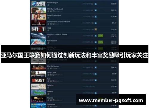 亚马尔国王联赛如何通过创新玩法和丰富奖励吸引玩家关注