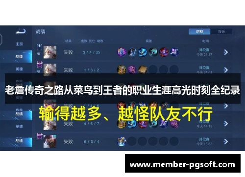老詹传奇之路从菜鸟到王者的职业生涯高光时刻全纪录 老詹传奇之路从菜鸟到王者的职业生涯高光时刻全纪录
